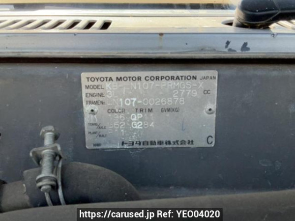 Used 1997 MT toyota hilux-pick-up LN107 Image[10]