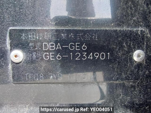 Used 2009 AT honda fit GE6 Image[10]