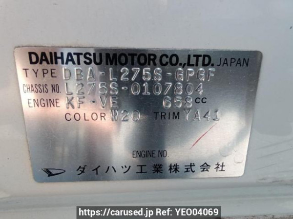 Used 2010 AT daihatsu mira L275S Image[10]