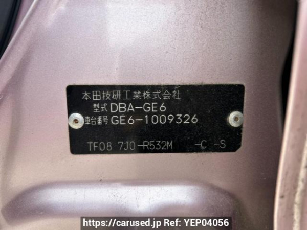 Used 2007 AT honda fit GE6 Image[10]