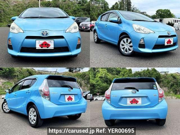 Used 2012 AT toyota aqua DAA-NHP10 Image[9]