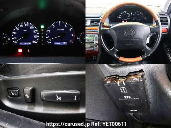 Used 2000 AT toyota progres GF-JCG10 Image[6]