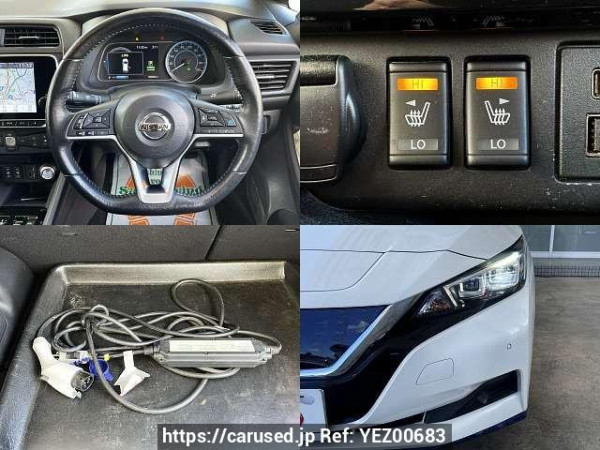 Used 2020 AT nissan leaf ZAA-ZE1 Image[8]
