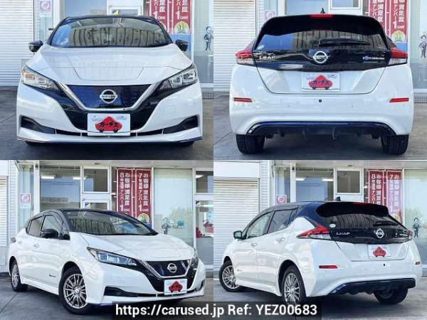 Used 2020 AT nissan leaf ZAA-ZE1 Image[9]