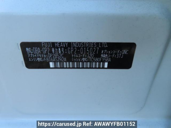 Used 2013 AT subaru impreza-sports GP2 Image[11]