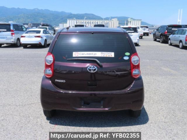 Used 2013 AT toyota passo KGC30 Image[5]
