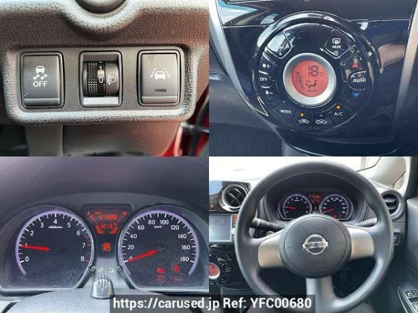Used 2014 AT nissan note DBA-E12 Image[7]