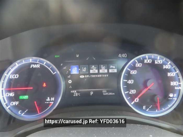 Used 2019 CVT toyota crown-hybrid AZSH20 Image[10]