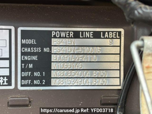 Used 1987 MT mitsubishi-fuso great FS415N Image[18]