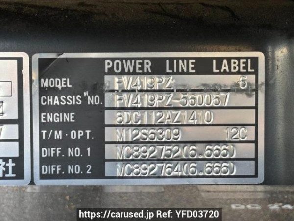 Used 1995 MT mitsubishi-fuso great FV419PZ Image[21]