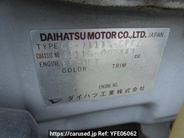 Used 1998 AT daihatsu terios-kid J111G Image[13]