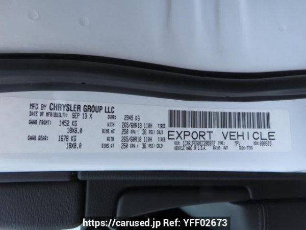 Used 2013 AT jeep grand-cherokee WK36T Image[11]
