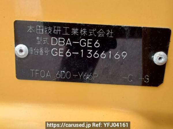 Used 2010 AT honda fit GE6 Image[10]