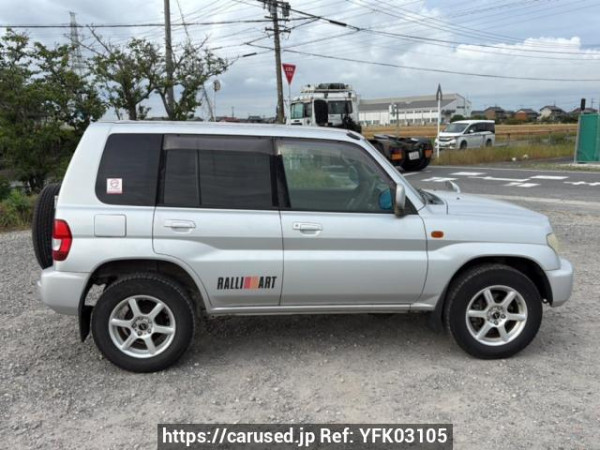 Used 2001 AT mitsubishi pajero-io H77W Image[7]