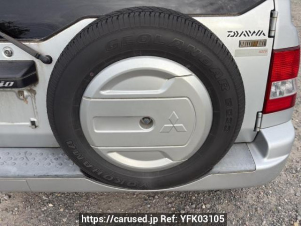 Used 2001 AT mitsubishi pajero-io H77W Image[40]