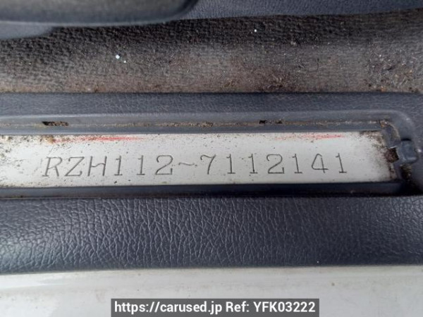 Used 2003 AT toyota hiace-van RZH112V Image[12]