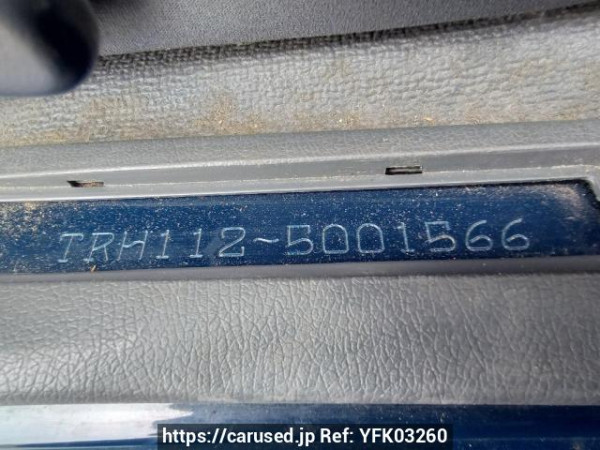 Used 2003 AT toyota hiace-van TRH112V Image[12]
