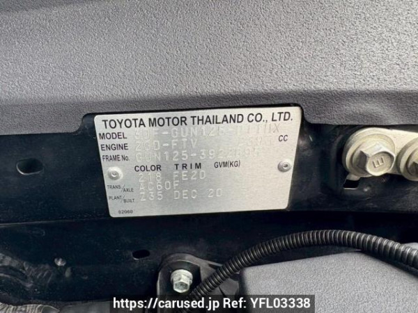 Used 2021 AT toyota hilux GUN125 Image[11]