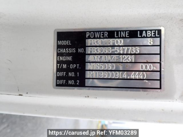 Used 1991 MT mitsubishi canter-guts FB308B Image[11]