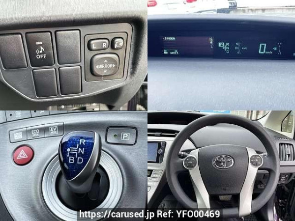 Used 2014 AT toyota prius DAA-ZVW30 Image[8]