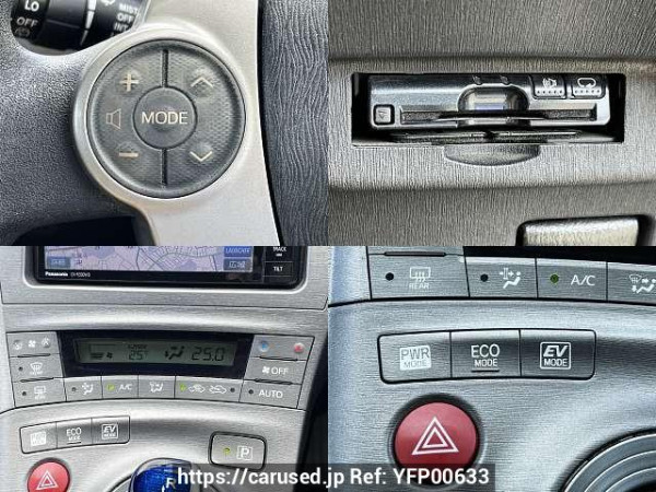 Used 2014 AT toyota prius DAA-ZVW30 Image[9]
