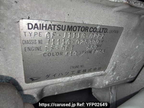 Used 1999 AT daihatsu terios-kid J111G Image[11]
