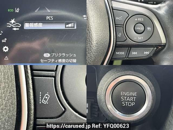 Used 2020 CVT toyota harrier 6BA-MXUA80 Image[5]