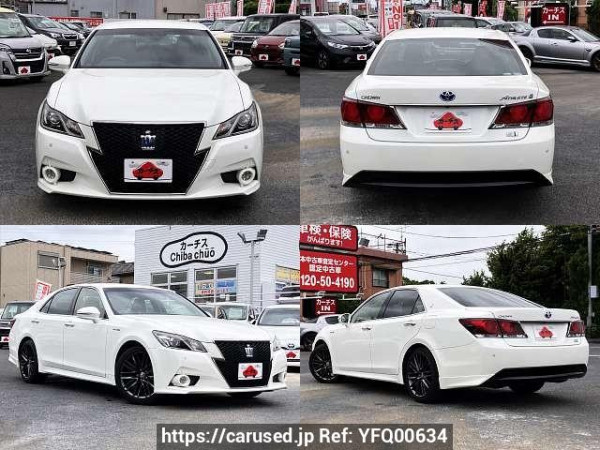 Used 2015 AT toyota crown-hybrid DAA-AWS210 Image[9]