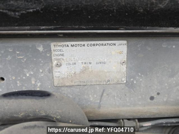 Used 1996 MT toyota hilux-pick-up LN107 Image[10]
