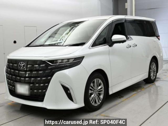 Buy Used 2025 Toyota Alphard AGH40W (SP040F4C) - Carused.jp