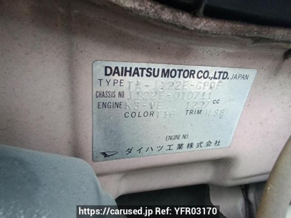 Used 2003 AT toyota cami J122E Image[10]