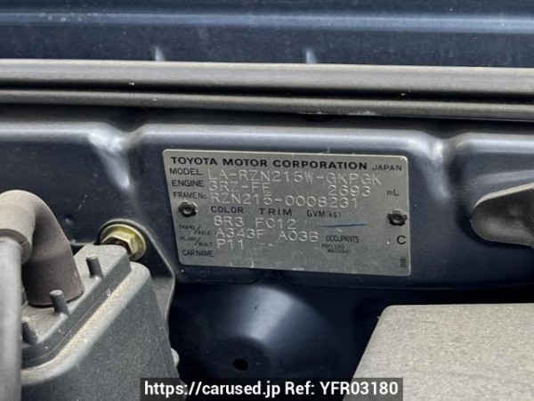 Used 2003 AT toyota hilux-surf RZN215W Image[6]