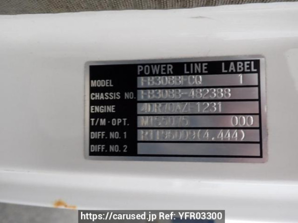 Used 1993 MT mitsubishi canter-guts FB308B Image[17]