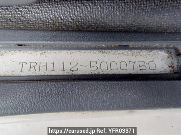 Used 2003 AT toyota hiace-van TRH112V Image[12]