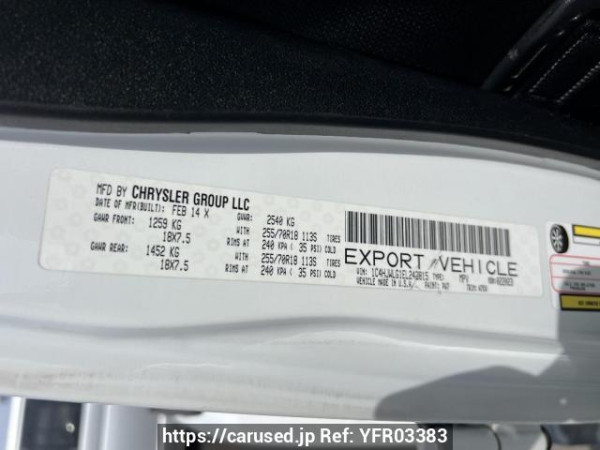 Used 2014 AT jeep wrangler-unlimited JK36L Image[10]