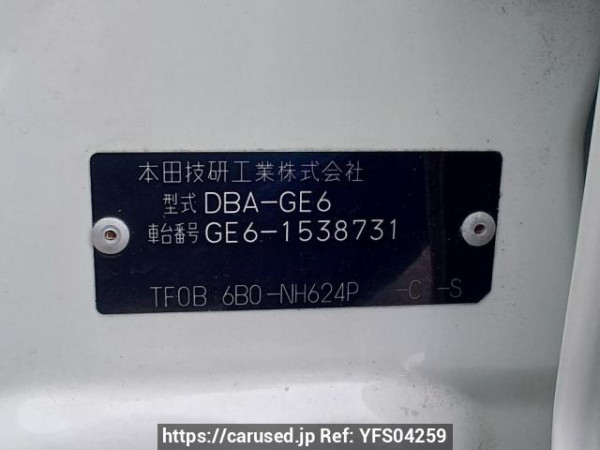 Used 2011 AT honda fit GE6 Image[10]