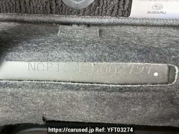 Used 2011 AT subaru trezia NCP120X Image[11]