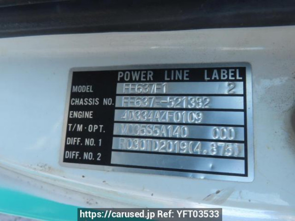 Used 1996 MT mitsubishi canter FE637E Image[14]
