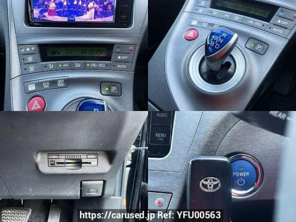 Used 2014 AT toyota prius DAA-ZVW30 Image[5]