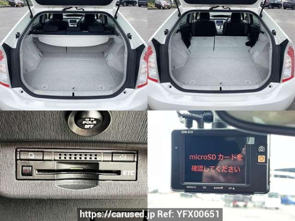 Used 2012 CVT toyota prius DAA-ZVW30 Image[9]