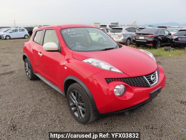Buy Used 2013 Nissan JUKE YF15 (YFX03832) - Carused.jp Buy Used 2013 Nissan JUKE YF15 (YFX03832) - Carused.jp