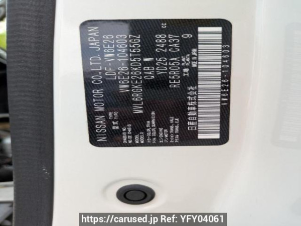 Used 2018 AT nissan nv350-caravan-van VW6E26 Image[9]
