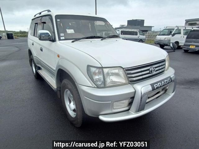Buy Used 2002 Toyota Land Cruiser Prado RZJ95W (YFZ03051) - Carused.jp
