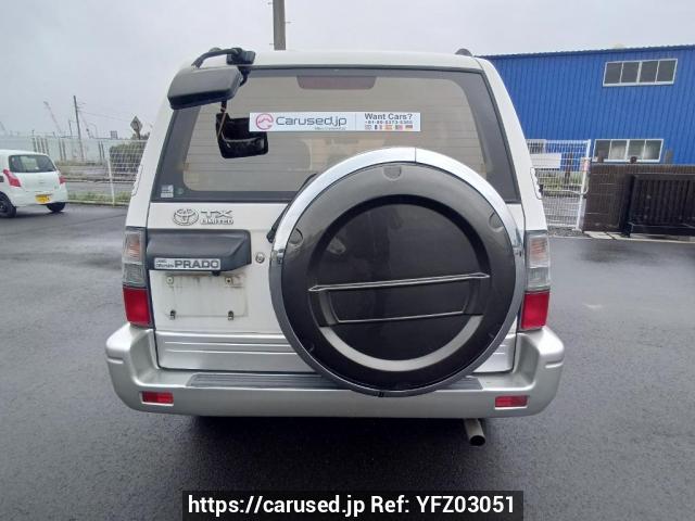 Buy Used 2002 Toyota Land Cruiser Prado RZJ95W (YFZ03051) - Carused.jp