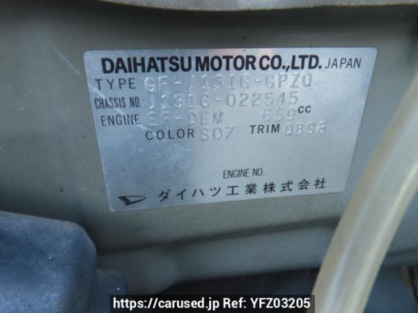 Used 2001 AT daihatsu terios-kid J131G Image[12]