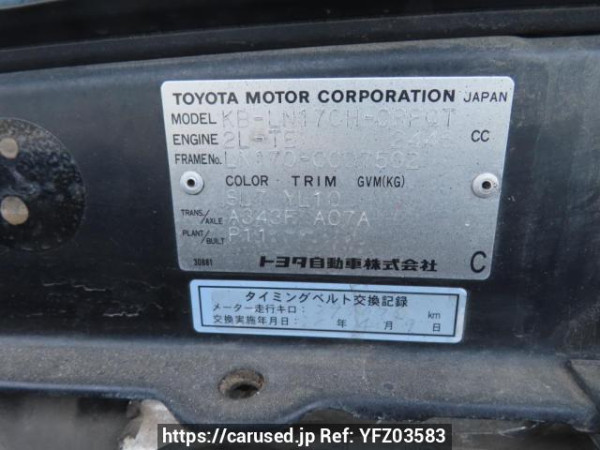Used 1998 AT toyota hilux-pick-up LN170H Image[9]