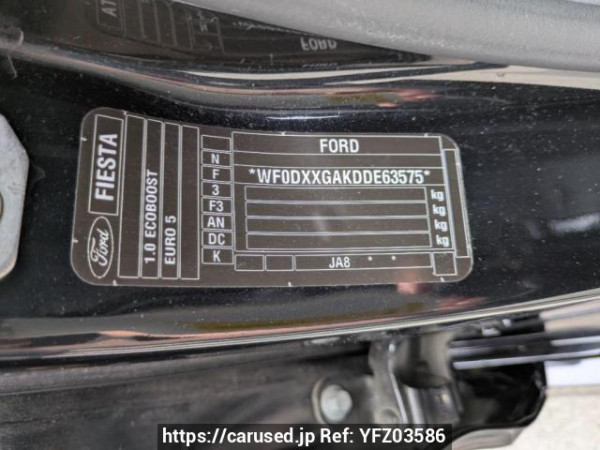 Used 2014 AT ford fiesta WF0SFJ Image[10]