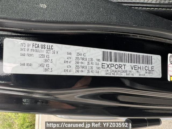 Used 2017 AT jeep wrangler-unlimited JK36L Image[11]