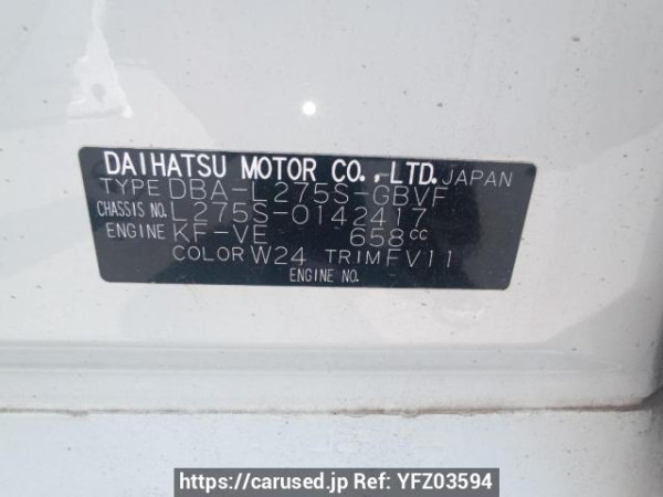 Used 2012 AT daihatsu mira L275S Image[10]