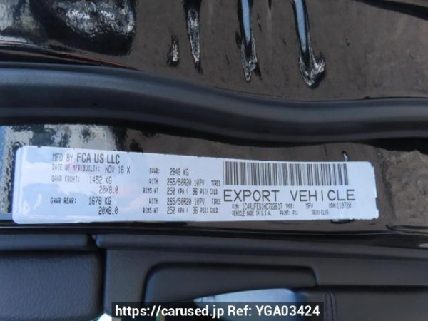 Used 2017 AT jeep grand-cherokee WK36TA Image[12]